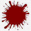 Free SVG Shape Art A colorful splat shape made up of layered slime-like elements.