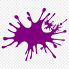 Vibrant Splash Icon A colorful splat shape designed as a vector graphic for various digital applications.