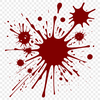 Colorful Splat Shape for Designs A colorful splat shape with rounded edges and irregular form, suitable for various design applications.