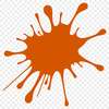 Vibrant Splash Shape Icon A colorful splat shape with a textured, slime-like appearance.