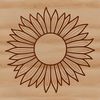 Sunny Symbol Vector Art A simple line art illustration of the Sun symbol, suitable for various graphic designs.