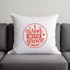 A vector illustration featuring a motivational quote about cancer survivorship.