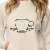 Ceramic Tea Cup Design in Vector Format A delicate ceramic teacup design available in vector format.