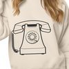 Simple Telephone Graphic A simple telephone graphic, created as a vector image for digital designs and cut out projects.