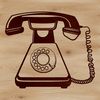 Free Telephone Clip Art Design A high-quality illustration of a telephone, designed as a vector graphic for digital use.