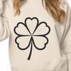 High-Quality Leaf Clip Art Image An SVG graphic featuring a stylized, detailed representation of a single leaf.