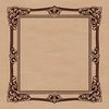 A digital template frame designed as an SVG file for cutting machines like Cricut.