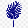 Stylized Green Leaf Clip Art A single, green, stylized leaf with veins, suitable for vector design and cutting machine use.