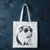 Sunglasses Guinea Pig SVG Design A cartoon guinea pig wearing trendy sunglasses.