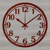 An accurate digital clock illustration in vector format, suitable for cutting machines like Cricut or laser engraving.