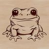 Detailed Wild Toad Illustration A detailed illustration of a wild toad in various poses, suitable for vector design projects.