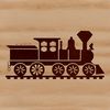 Free Train SVG Vector Image A high-quality illustration of a train in vector format.