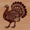 Farm Friends - Domesticated Bird Illustration A simple illustration of a domesticated bird commonly raised on farms.