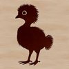 Vibrant Christmas Bird Illustration A stylized illustration of a domesticated bird commonly associated with Christmas celebrations in Western cultures.