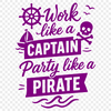 A colorful vector illustration of a cruise-themed quote.