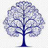 Detailed Branches and Leaves Clip Art A detailed illustration of a tree with complex branches and leaves in vector format.