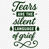 Embracing Grief with Beautiful Quotes A collection of inspirational quotes about grief and loss in a clean vector format.
