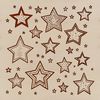 Beautiful Vector Star Shape A stylized star shape, suitable for digital crafting and cutting machine designs.
