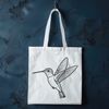 Vibrant Bird Vector Art Design A colorful hummingbird illustration designed as vector art.