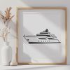 Free High-Resolution Boat SVG Vector Image A high-resolution boat clip art design suitable for commercial use.