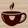 A simple cup design in vector format, ideal for digital cutting machines like Cricut or laser cutters.