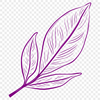 Green Leaf Illustration Vector Graphics An illustration of a single green leaf with detailed veins and edges, suitable for vector graphics.