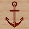 Free Vector Anchors SVG A set of nautical-themed anchor icons in vector format.