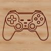 Digital Gaming Accessory Design SVG Digital game controller illustration in vector format for graphic design projects.