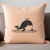 High-Resolution Whale SVG Illustration A high-resolution vector illustration of a whale in a straightforward style suitable for various applications.