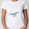 Free SVG Whale Graphic A high-quality SVG file illustration of a whale in silhouette, suitable for commercial and personal use.