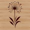 Free Nature Graphic SVG Image A realistic illustration of a single wild flower in bloom against a natural background.