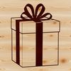 3D Box Design Clip Art A simple 3D box design for crafting and DIY projects, suitable for various cutting machines.