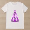 A simple Christmas tree illustration created in vector format.