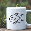 Artistic Fish In SVG, PNG, PDF And DXF File Formats - Free