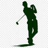 Free Unique Golfer Vector Craft File