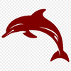 Creative Dolphin In SVG For Free Download