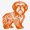 Creative Standing Shih Tzu Stencil