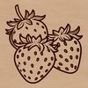 Strawberry Vector Graphic Free Download A simple illustration of a strawberry fruit in vector format.