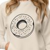 Donut Dessert Graphic Design A simple donut dessert design made from vector lines.