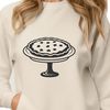 Classic Pie Design SVG File A digital illustration of a classic dessert pie, perfect for vector art projects.