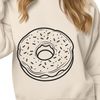 Free Vector Donut Illustration A detailed illustration of a donut as a vector graphic.