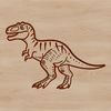 Prehistoric Dinosaur Mascot A prehistoric dinosaur with sharp teeth and armor plating.