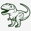 Artistic T Rex PNG