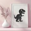 Beautiful Baby Dinosaur - Laser Engraver PDF