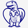 Artistic T Rex - SVG For Commercial Use