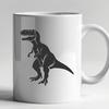 Stunning T Rex - Laser Engraver PNG