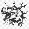 Creative Dinosaur PNG - For Cricut Project