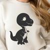 Unique Baby Dinosaur Artwork DXF - Free Download