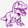 Dino Printable Image In SVG, PNG, PDF And DXF File Formats