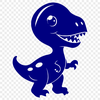 Free Artistic T Rex Decal